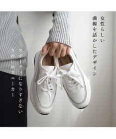 Pointer 日本製 本革厚底スニーカー