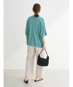 Green Parks よくばり　半袖カットドルマンカーディガン