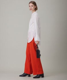 ICB L 【洗える】 トリアセコットンタイプライター シャツブラウス