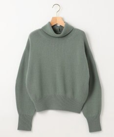 組曲 L 【2WAY・WEB限定】ウールカシミヤミックス ハイネックニット