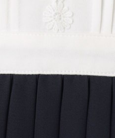 組曲 KIDS 【110-140㎝】グレンチェックジャケット＆プリーツワンピース セット