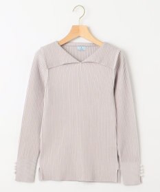 組曲 Elenaリブニット プルオーバー