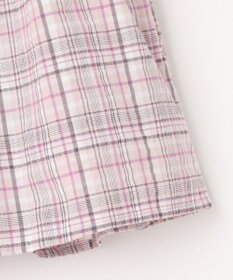 ANY KIDS チェック柄 ショート パンツ