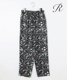23区 【R(アール)】Ratti リーフプリント パンツ