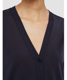 JOSEPH ジャージーハボタイ　ロングスリーブカーディガン