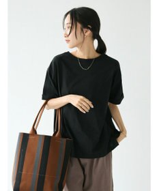 CRAFT STANDARD BOUTIQUE 接触冷感/抗菌防臭/ 前後2WAY半袖スクエアネックTee