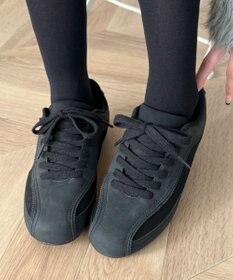 WEGO レースアップローカットスニーカー