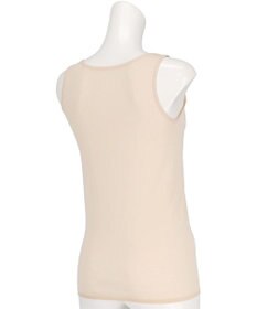 Wing インナー 綿100％ 抗菌防臭(身生地) フラット仕上げ(裾) 【綿100％ ひびきにくいタイプ】 ノースリーブ タンクトップ 春 夏 EL1175 ウイング／ワコール