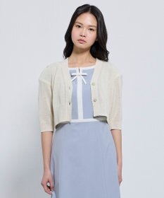 TOCCA SUGAR BITES ニットカーディガン アイボリー系