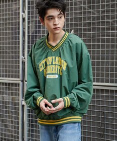 WEGO ナイロンカレッジプルオーバー