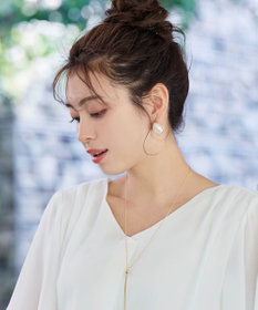 Tiaclasse 縁ありパールピアス