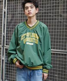 WEGO ナイロンカレッジプルオーバー