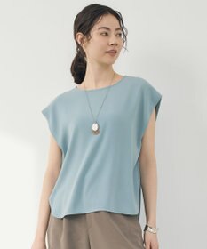 自由区 【WEB先行販売】ストレッチアムンゼンフレンチスリーブ カットソー