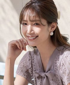 Tiaclasse 縁ありパールピアス