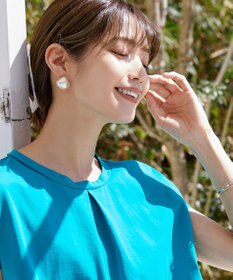 Tiaclasse 縁ありパールピアス