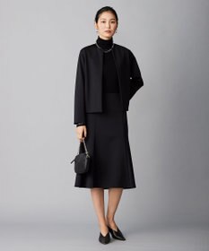 ICB 【洗える】エクストラファインメリノリブ タートルネックニット