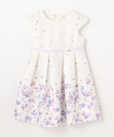 ANY KIDS 花柄プリント ワンピース