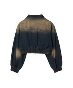 WEGO ヴィンテージウォッシュバイカージャケット