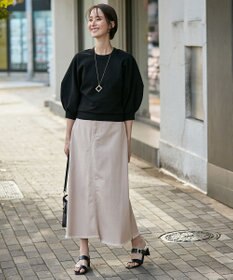 自由区 【XSサイズ～/洗える】ポリエステルハイゲージ プルオーバーニット