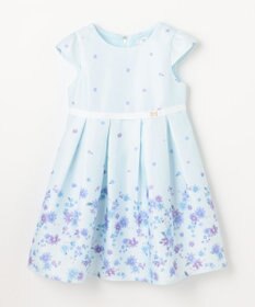 ANY KIDS 花柄プリント ワンピース