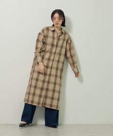 Green Parks ロングシャツワンピース