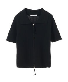 Green Parks ５分袖衿付きＺｉｐプルオーバー