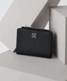 russet ミニモノグラムプレートハーフウォレット(SO-421)