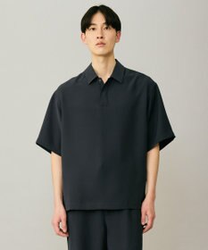 UNFILO MENS ダブルクロス ポロシャツ