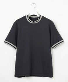 23区GOLF 【23Fondation】【吸水速乾/UVケア】ライトダンボール モックネック