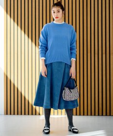 組曲 【23AW】DENIMフレア スカート