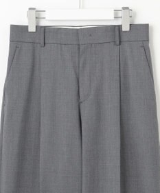 自由区 【洗える】TWラチネストレッチワイド パンツ