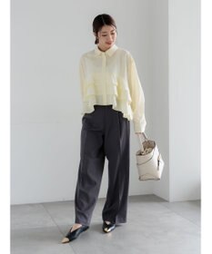 Te chichi メランジツイルワイドパンツ《2026 spring catalog item》