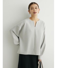 Green Parks キーネックダンボールプルオーバー