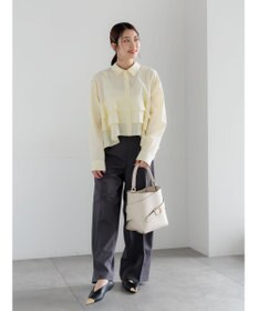 Te chichi メランジツイルワイドパンツ《2026 spring catalog item》