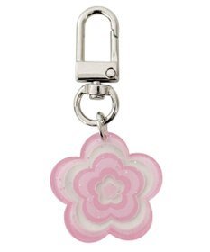 WEGO カラフルフラワーキーホルダー