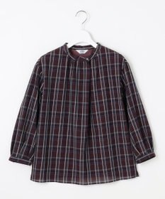 J.PRESS LADIES L TW ストライプ＆チェック カットソー