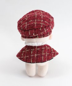 WEGO 【推し活＆痛バ】ぬいツイードケープセット12cm