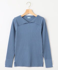 組曲 Elenaリブニット プルオーバー