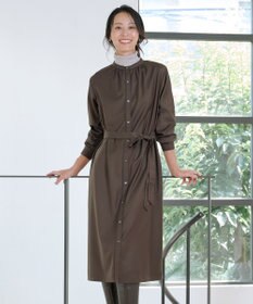 J.PRESS LADIES S ギャバストレッチ ワンピース