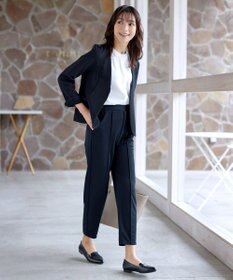 Tiaclasse L 【ストレッチジョーゼット】フレアジャケット