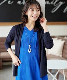 Tiaclasse 【新色追加・UVケア・接触冷感】“やみつき”着ながしロングカットソーカーデ