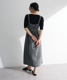 Green Parks 配色リブニットプルオーバー