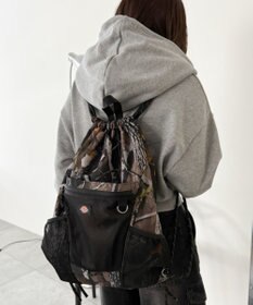 WEGO 【ユニセックス着用ITEM】別注Dickiesメッシュポケットナップサック