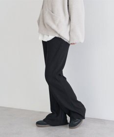 earth music&ecology セルフカットテレコフレアパンツ