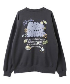 WEGO 【ユニセックス着用ITEM/MLサイズ展開/裏起毛】別注BENDAVISプランプロゴプルオーバー