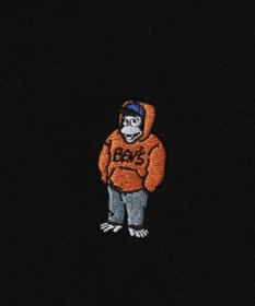 WEGO BENDAVISブリッジグラフィックプルパーカー