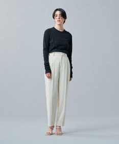 uncrave シアー クルーネックカットソー