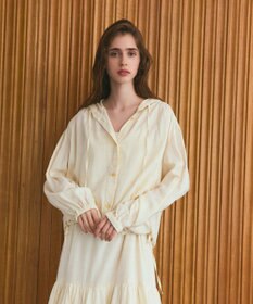 GRACE CONTINENTAL ラメチェックフーディー