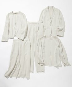 自由区 【セットアップ可】ダブルクロス ノーカラージャケット