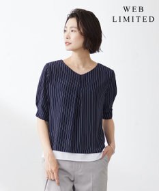 J.PRESS LADIES 【WEB限定】レイヤード カットソー
